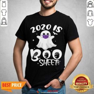 Official 2020 Is Boo Ghost Wear Mask Halloween Shirt
