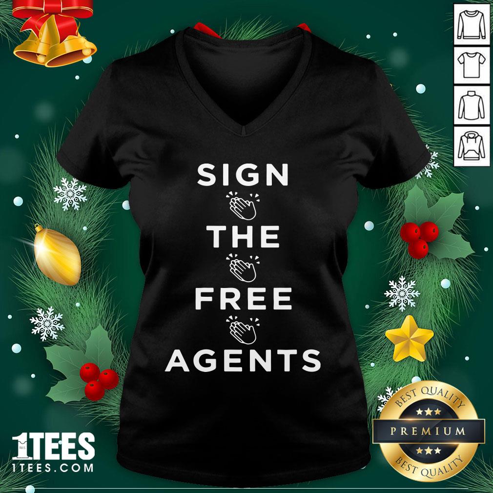 Lovely Sign The Free Agents Shirt