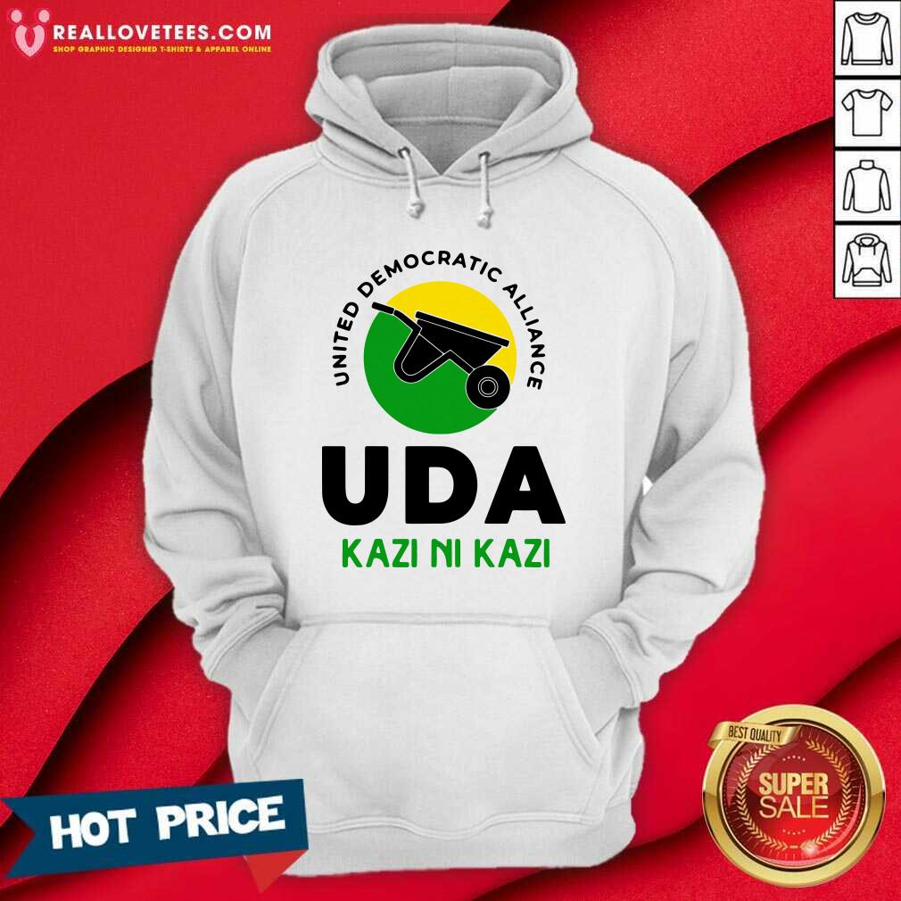 Lovely United Democratic Alliance Uda Kazi Ni Kazi Shirt