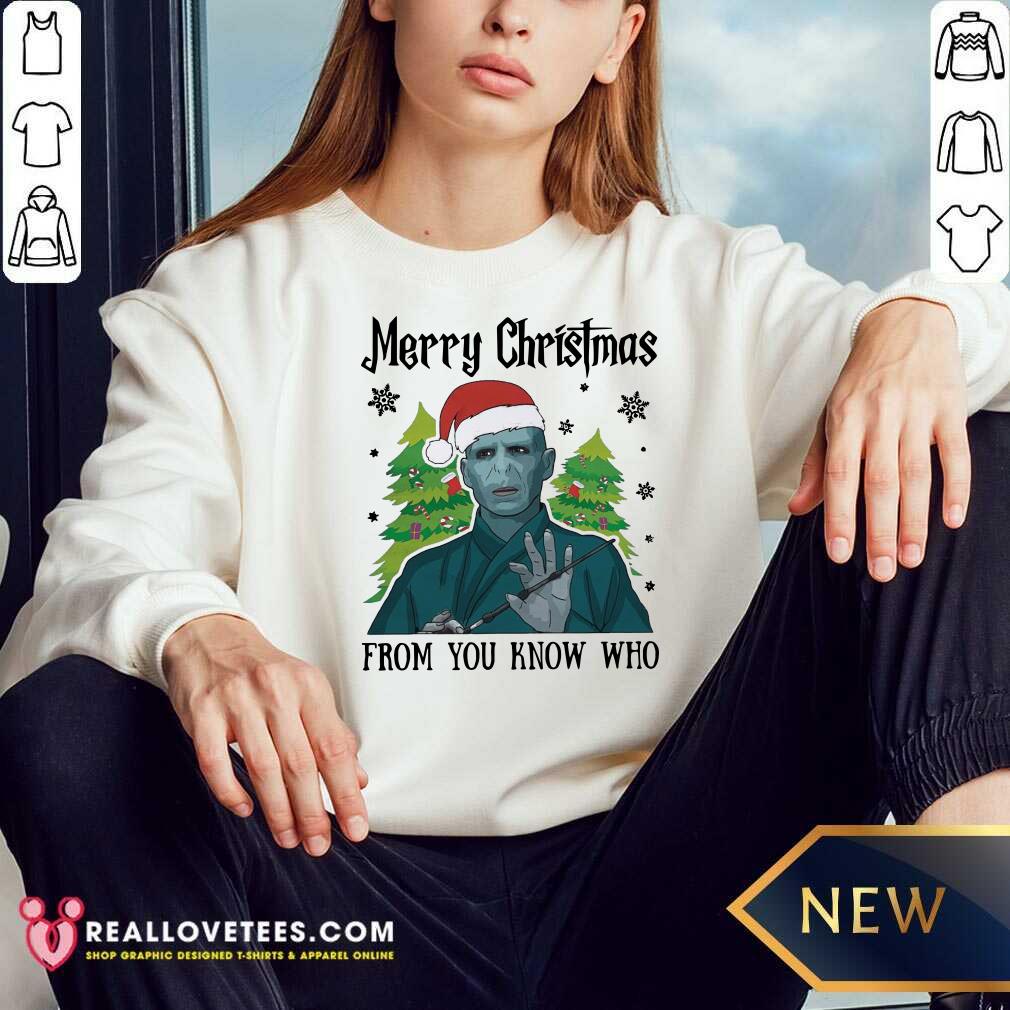Lovely Voldemort Merry Christmas From You Know Who Shirt