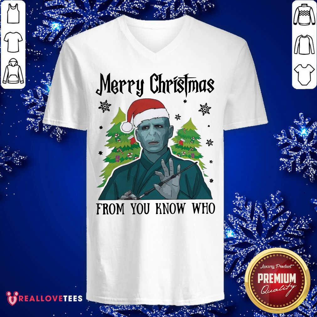 Lovely Voldemort Merry Christmas From You Know Who Shirt