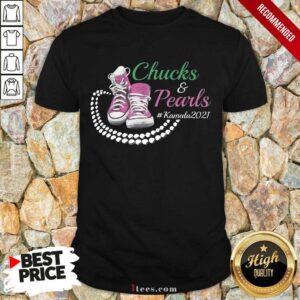 New Kamala Harris Chucks And Pearls Aka Sorority 1908 Shirt
