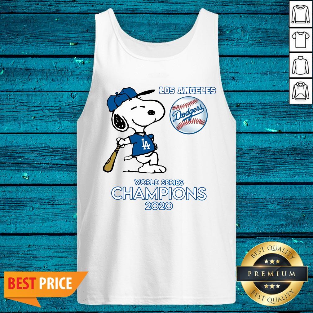 Luxury Snoopy Los Angeles Dodgers World Series Champions 2020 Shirt