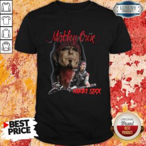 Motley Crue Nikki Sixx Signature Shirt