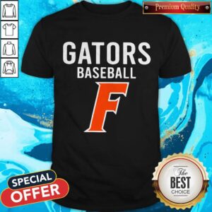 Official Florida Gators Baseball F Shirt