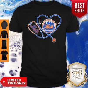 Nice New York Mets Nurse Heart Shirt