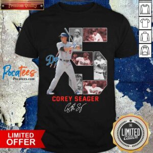 Top 5 Corey Seager Los Angeles Dodgers Signature Shirt