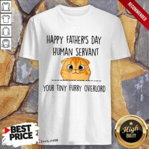 Happy Fathers Day Cat Shirt