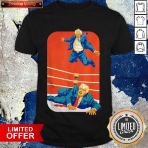 Bernie 2020 Bernie Off The Top Rope Anti Trump Vintage Shirt