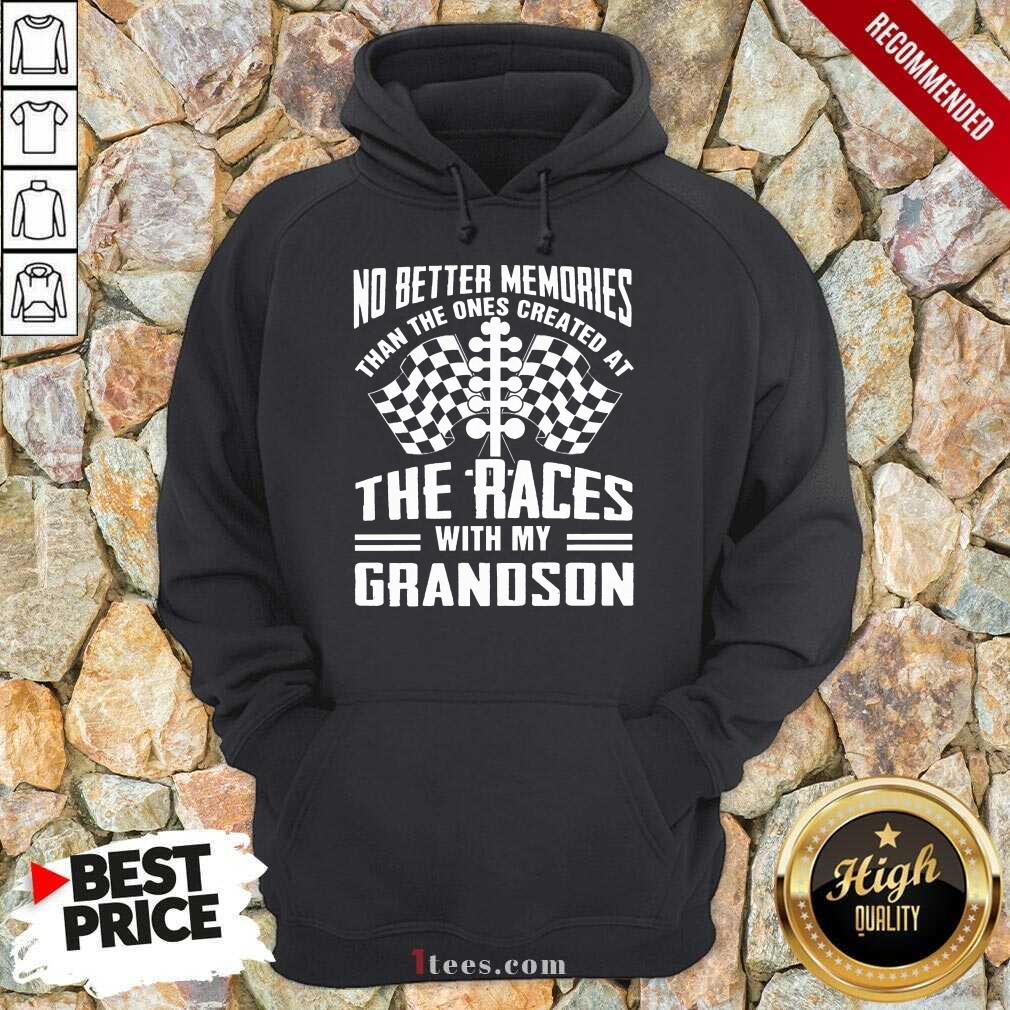 Memories The Races With My Grandson Shirt