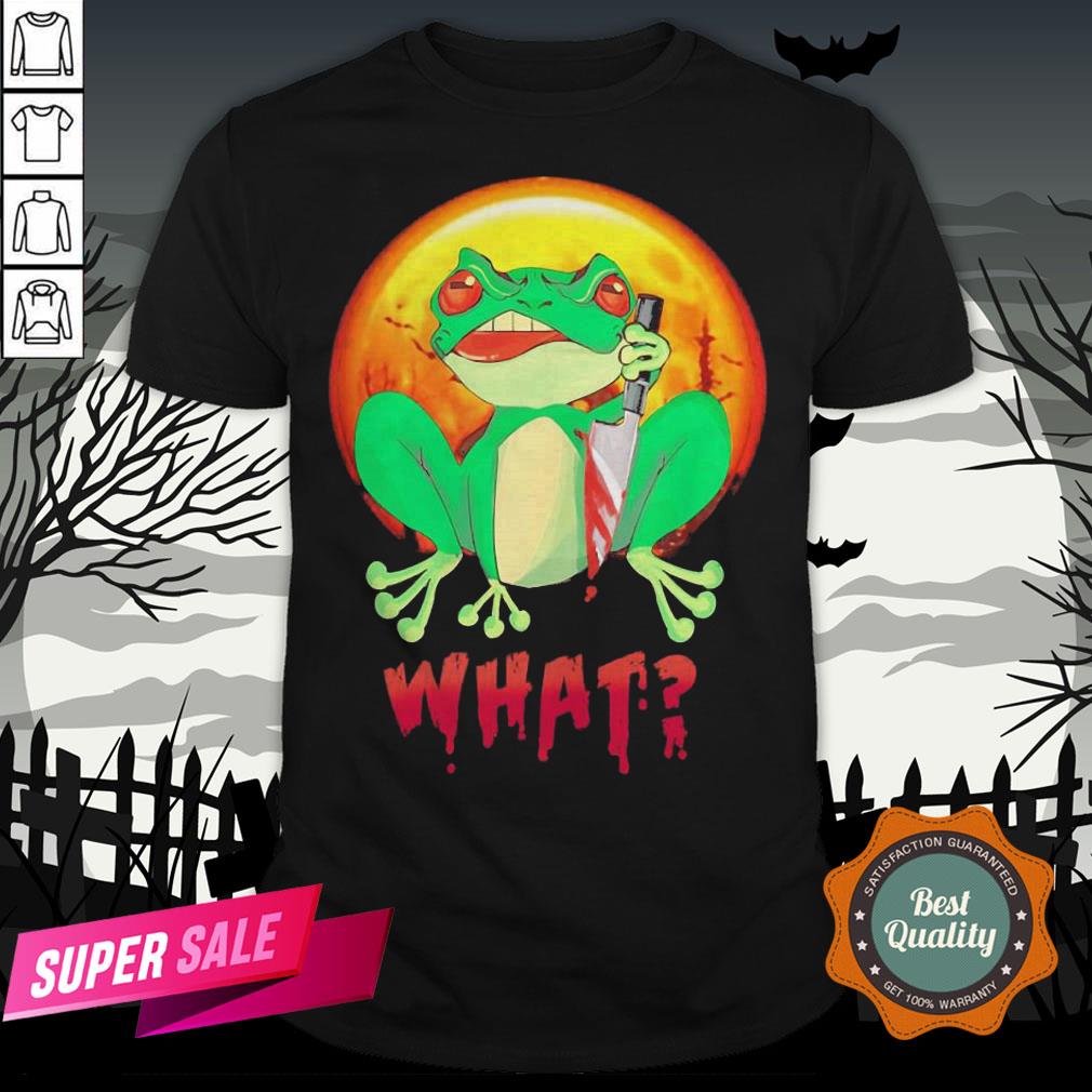 Michael Myers Frog What Halloween Shirt