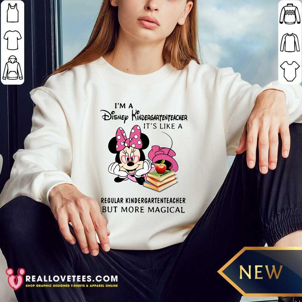 Mickey Im A Disney Kindergarten Teacher Shirt
