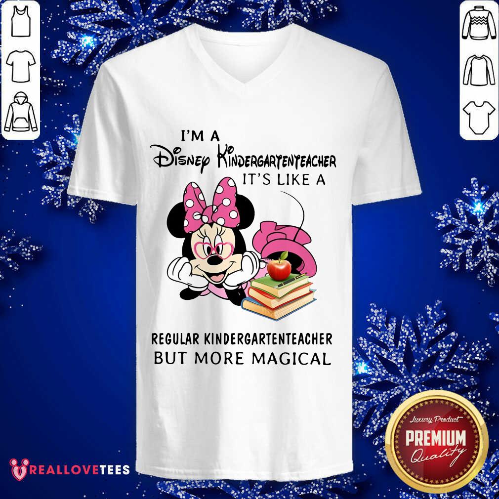 Mickey Im A Disney Kindergarten Teacher Shirt