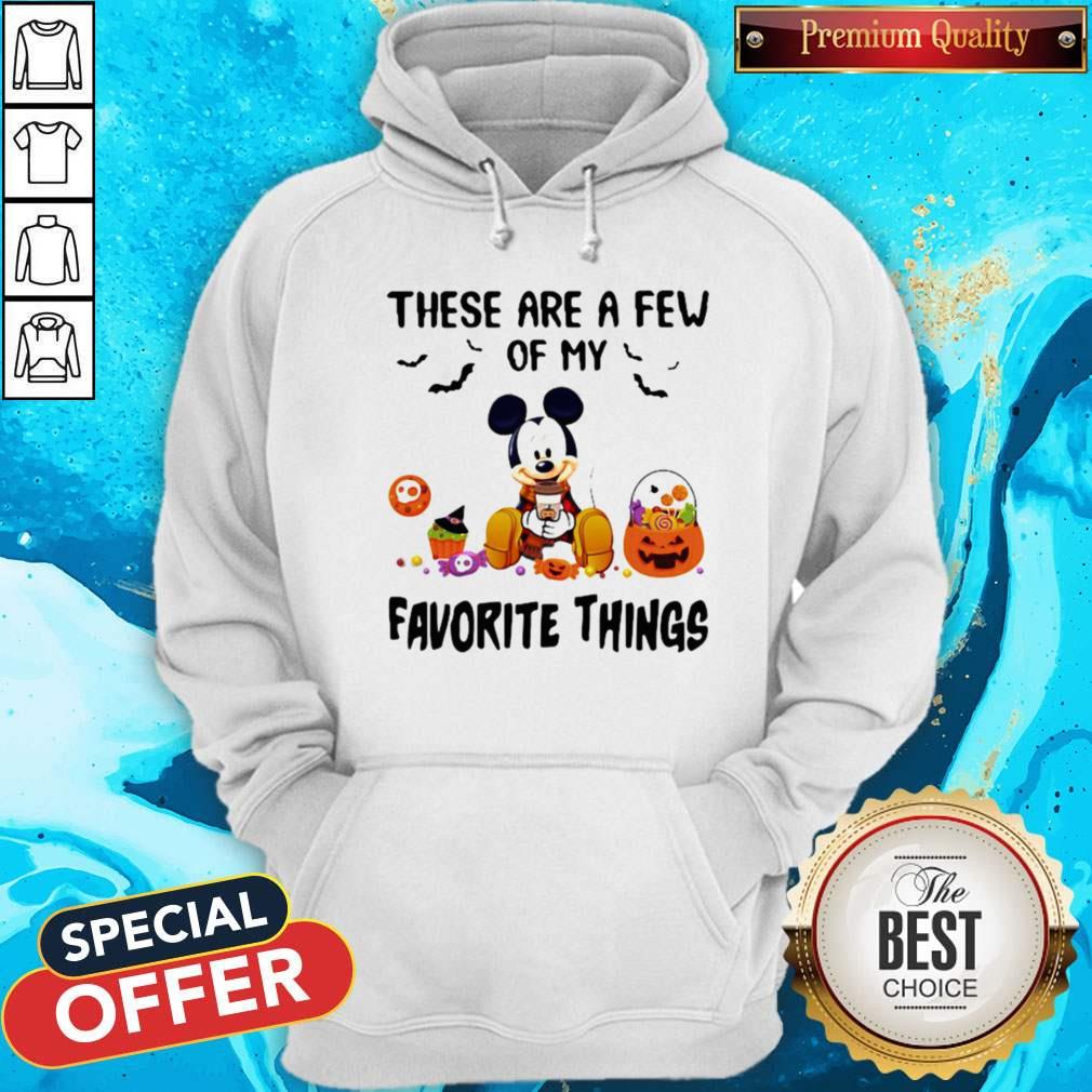 Mickey Mouse These Are A Few Of My Favorite Things Pumpkins Halloween Shirt