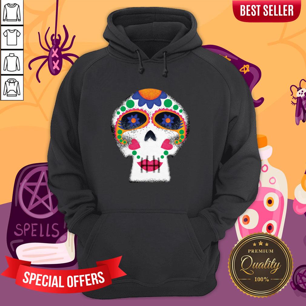 Mrs Sugar Skull Day Of The Dead Dia De Muertos Shirt