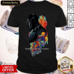 Chadwick Boseman Thank You For The Memories Signature Shirt