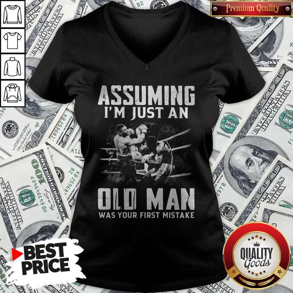Muhammad Ali Assuming I'm Just An Old Man Was Your First Mistake Shirt