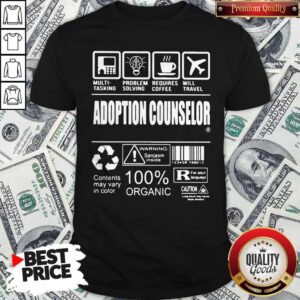 Official Adoption Counselor Shirt