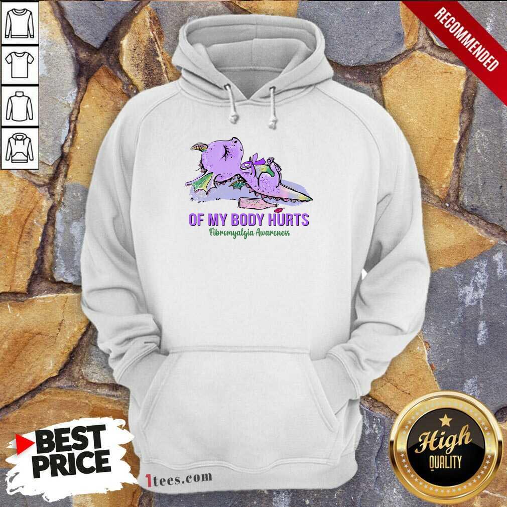 My Body Hurts Fibromyalgia Awareness Dragon Shirt