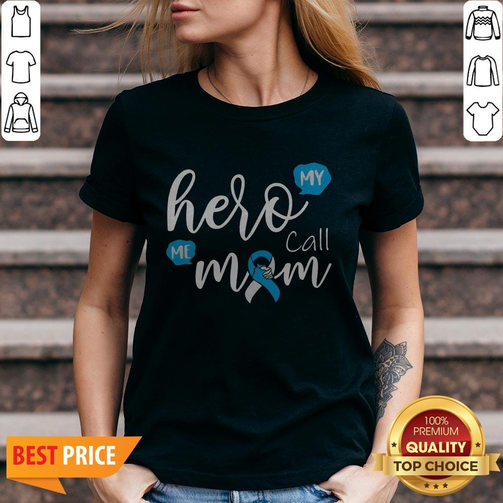 My Hero Calls Me Mom Diabetes T-Shirt