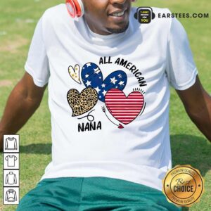 Top All American Nana Shirt