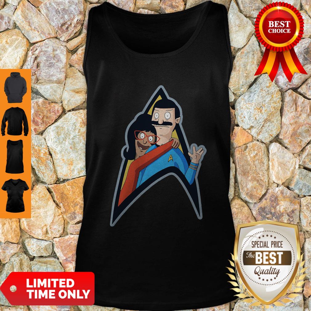 Good Star Trek Bob Burgers And Linda Belcher Shirt