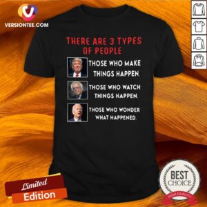 Hot Donald Trump Vs Joe Biden Vs Bernie Sanders Funny Election Shirt