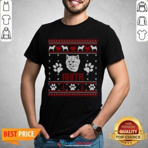 Top Akita Ugly Christmas Shirt