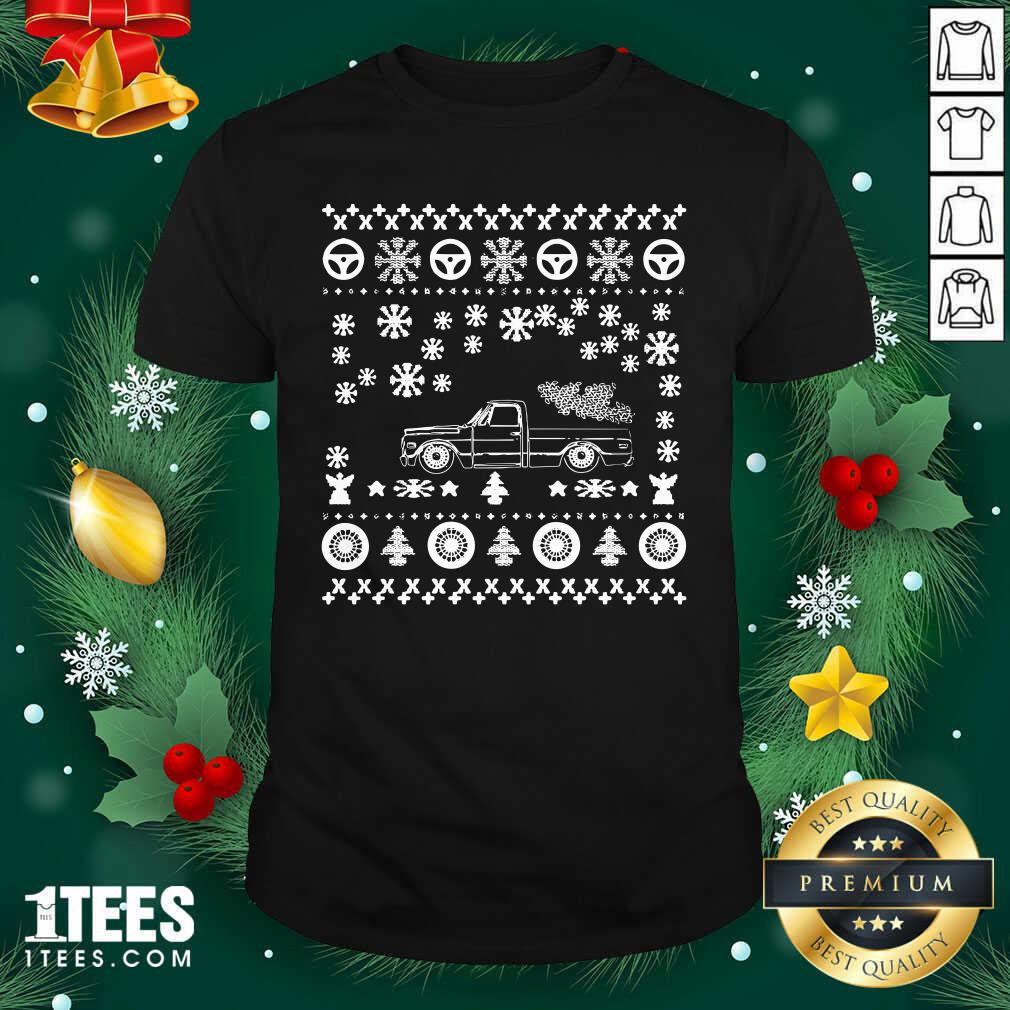 New Tow Truck Ugly Merry Christmas Shirt