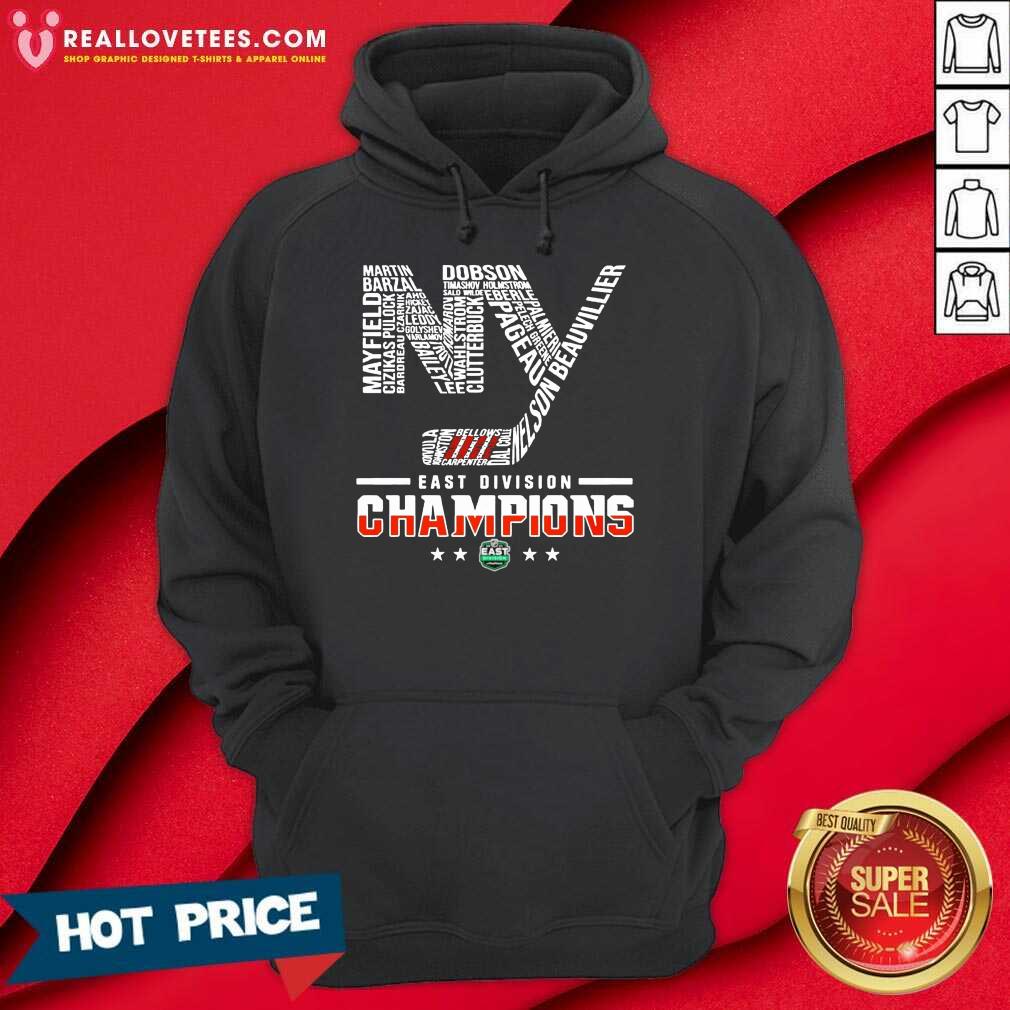 New York 2021 Islanders Hockey East Division Champions Shirt