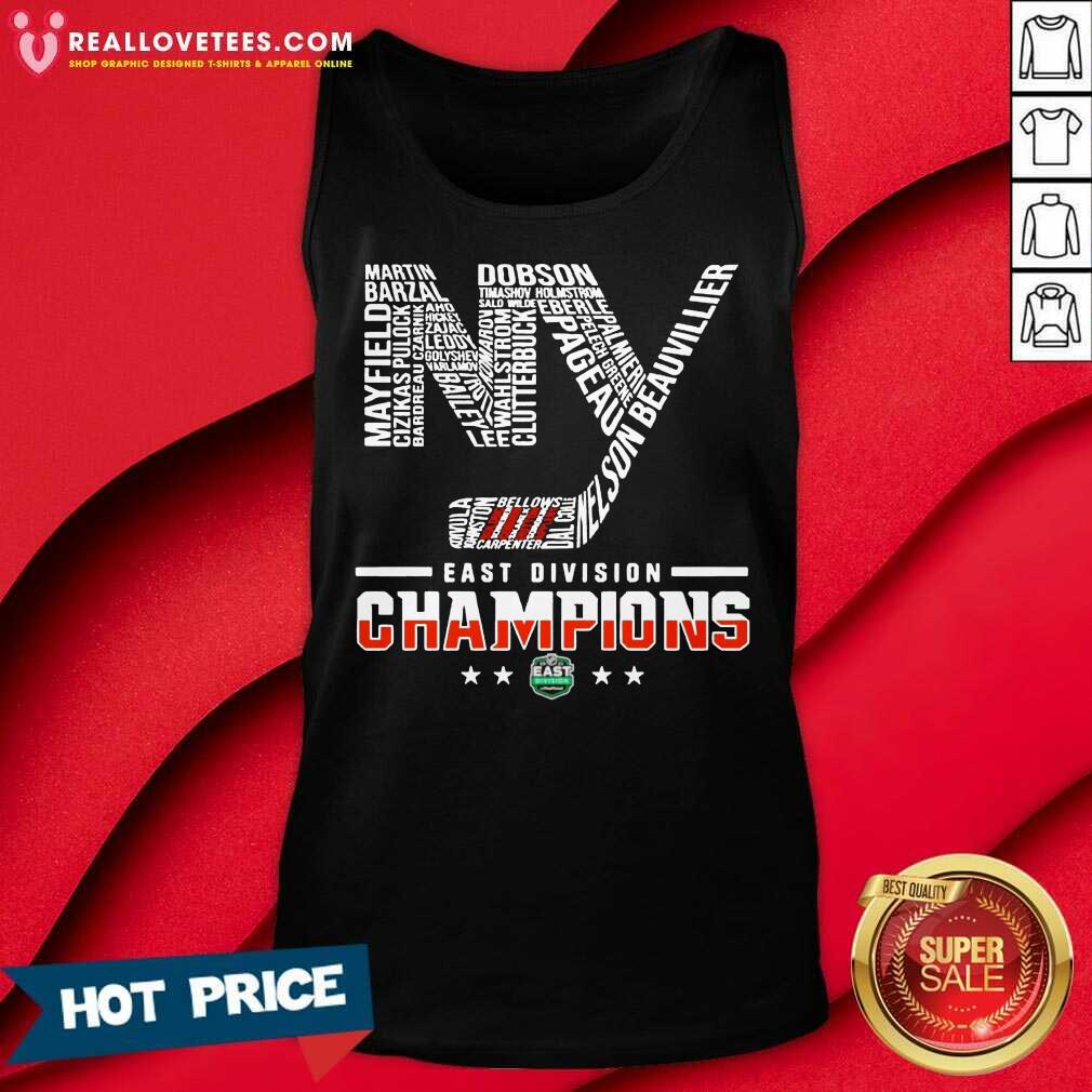 New York 2021 Islanders Hockey East Division Champions Shirt