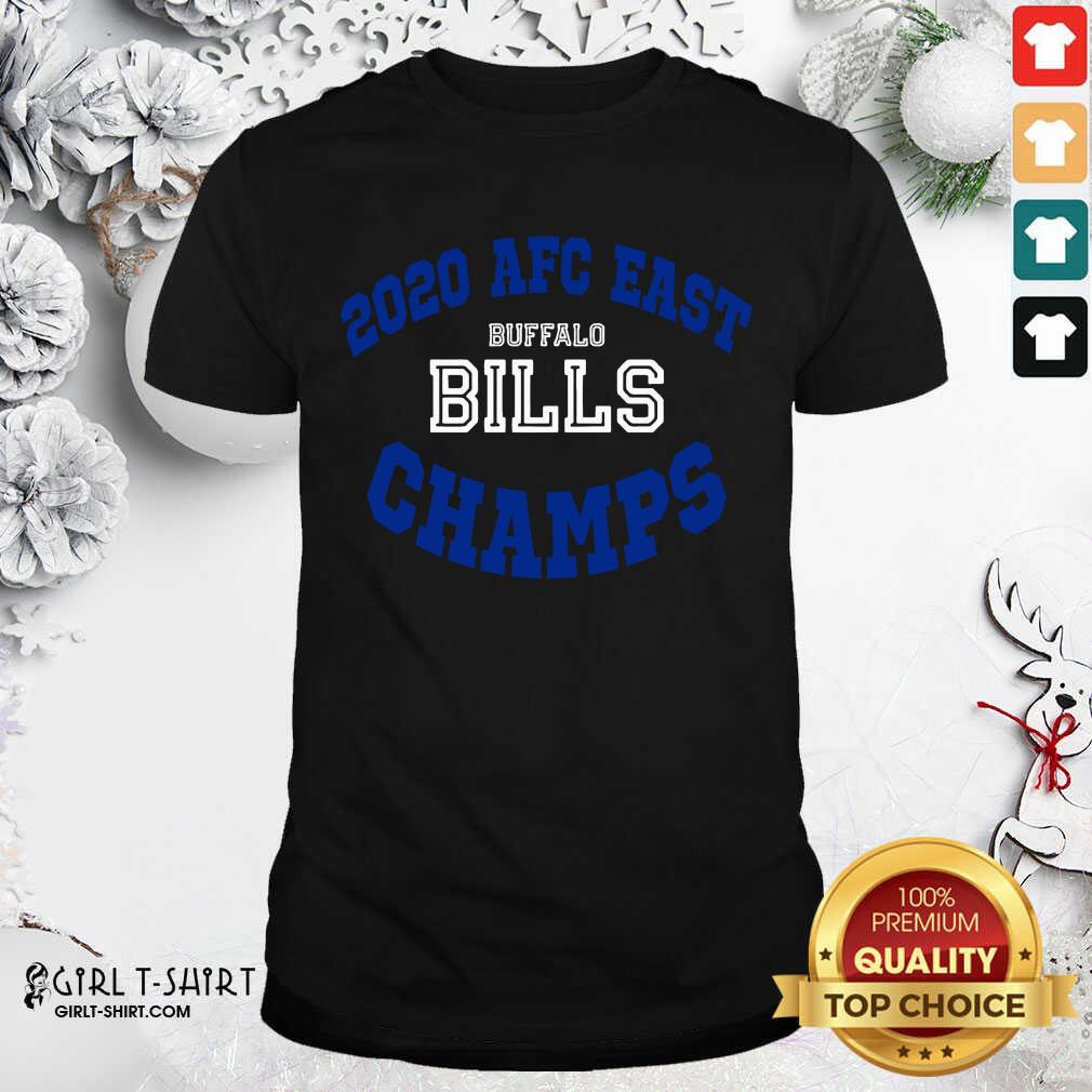 Nice 2020 Afc East Buffalo Bills Champs Shirt