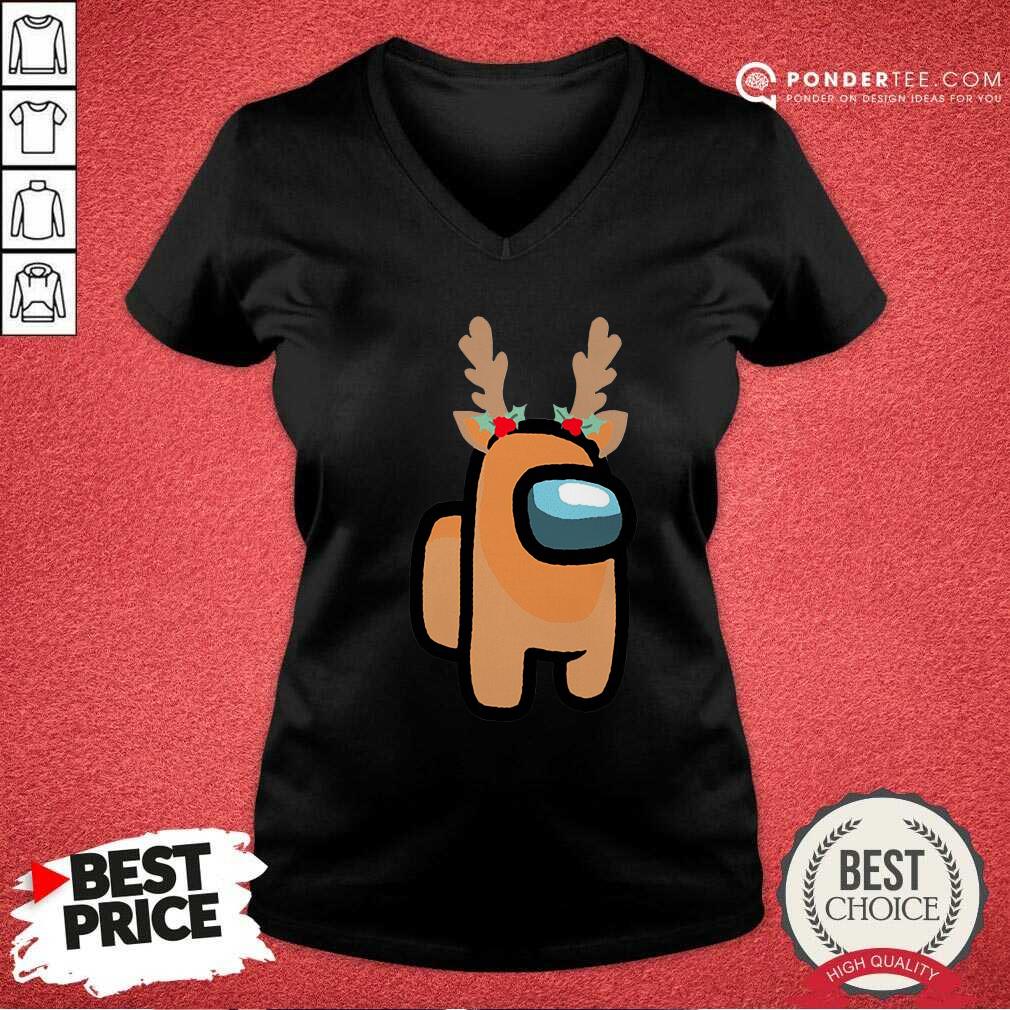 Nice Among Us Reindeer Christmas 2020 Shirt
