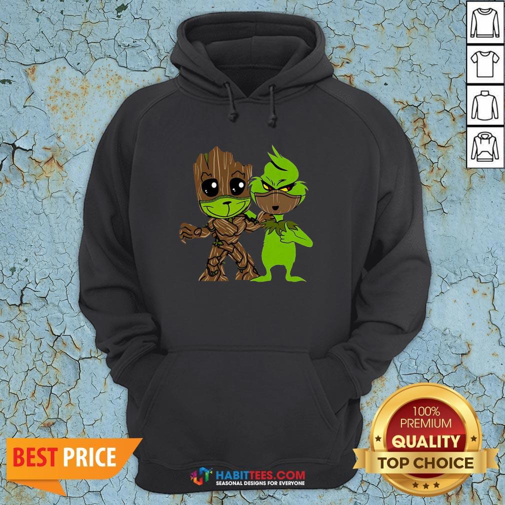 Nice Baby Grinch And Groot Best Friend Shirt