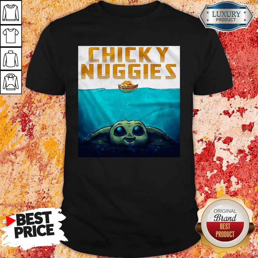 Nice Baby Yoda Chicky Nuggies Shirt