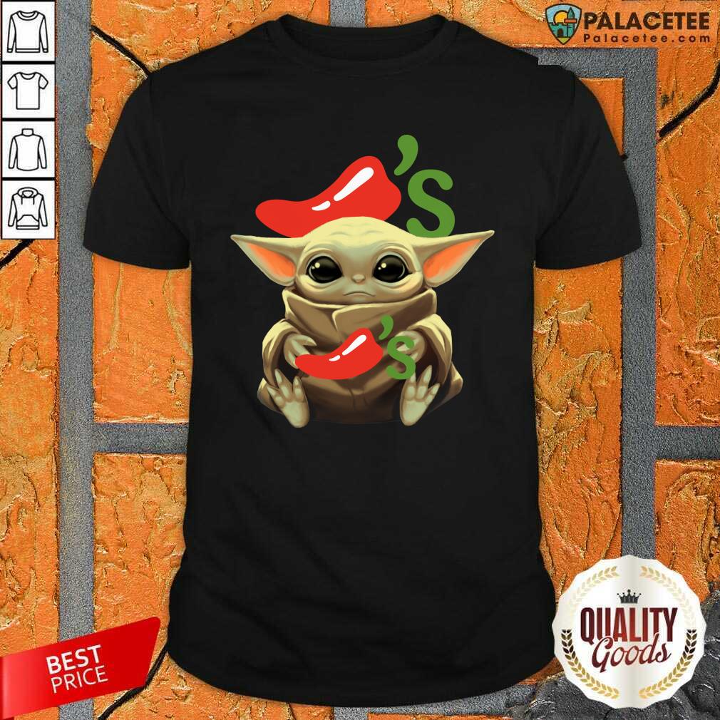 Nice Baby Yoda Hug Chilis 2020 Shirt