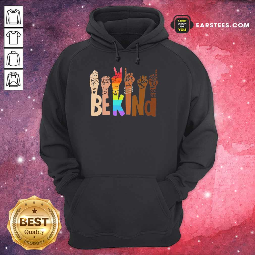 Nice Be Kind Skin Color LGBT Shirt