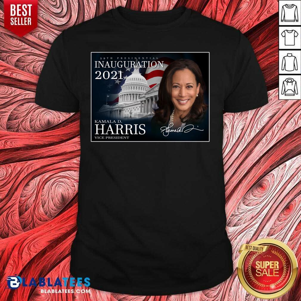 Nice Biden Harris Presidential Inauguration 2021 Celebration Signature Shirt