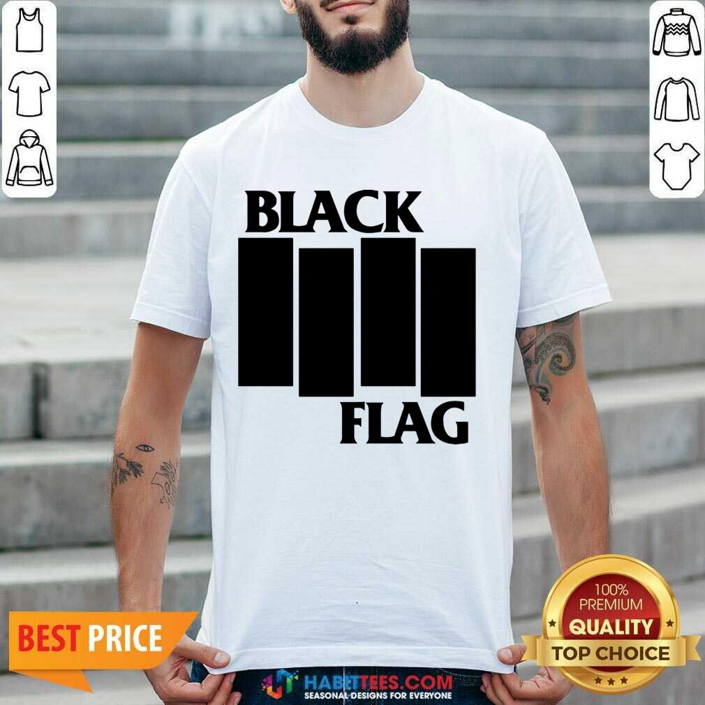 Nice Black Flag Black Flag Bars And Logos 112 Shirt