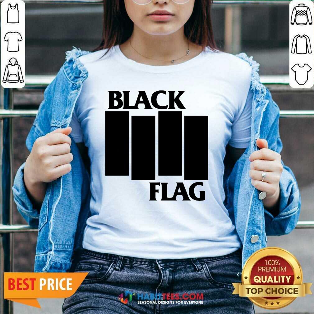 Nice Black Flag Black Flag Bars And Logos 112 Shirt