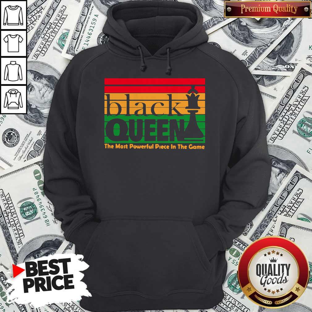 Nice Black Queen The Most Powerful Piece In The Game Shirt