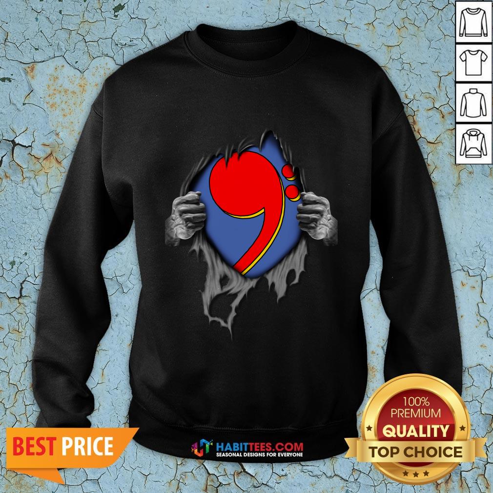 Nice Blood Inside Me Comma La Kamala Harris Biden Harris Shirt