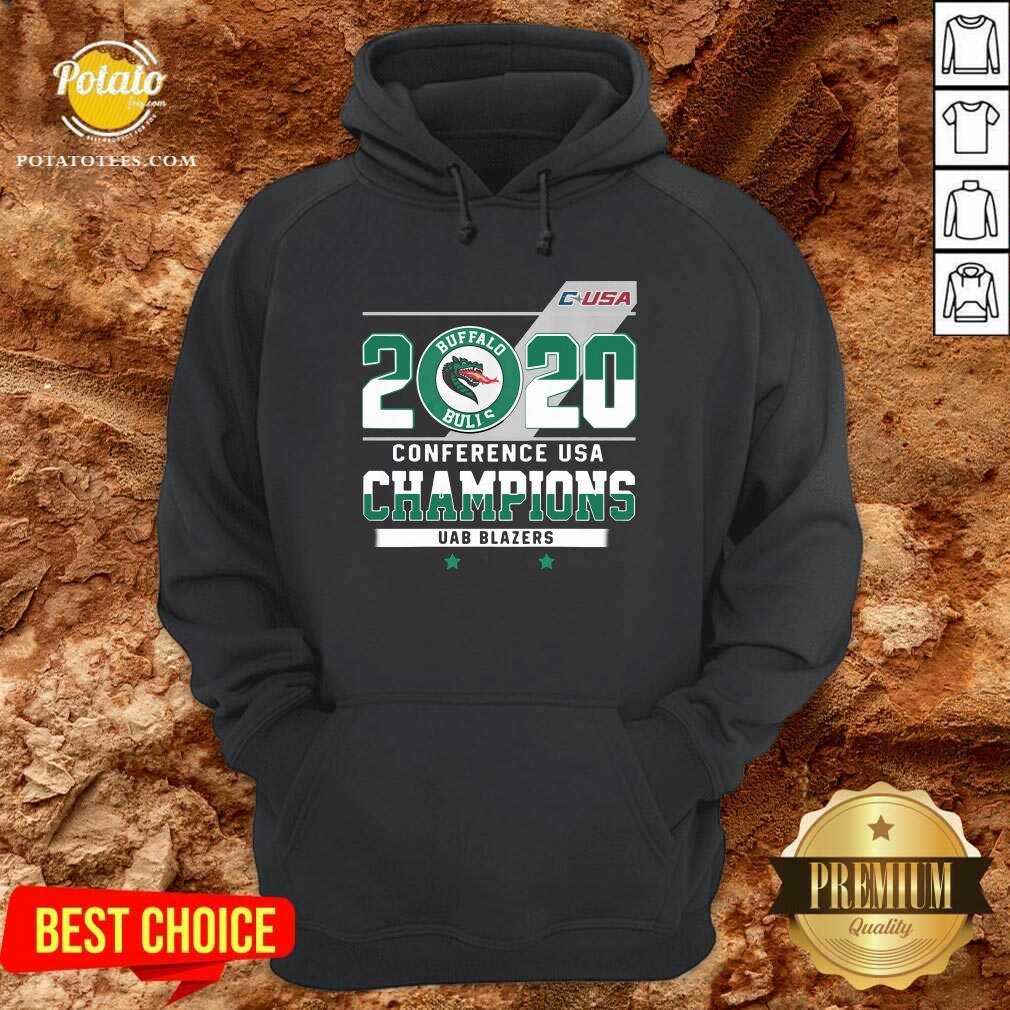 Nice C-USA 2020 Buffalo Bulls Conference USA Champions UAB Blazers Shirt