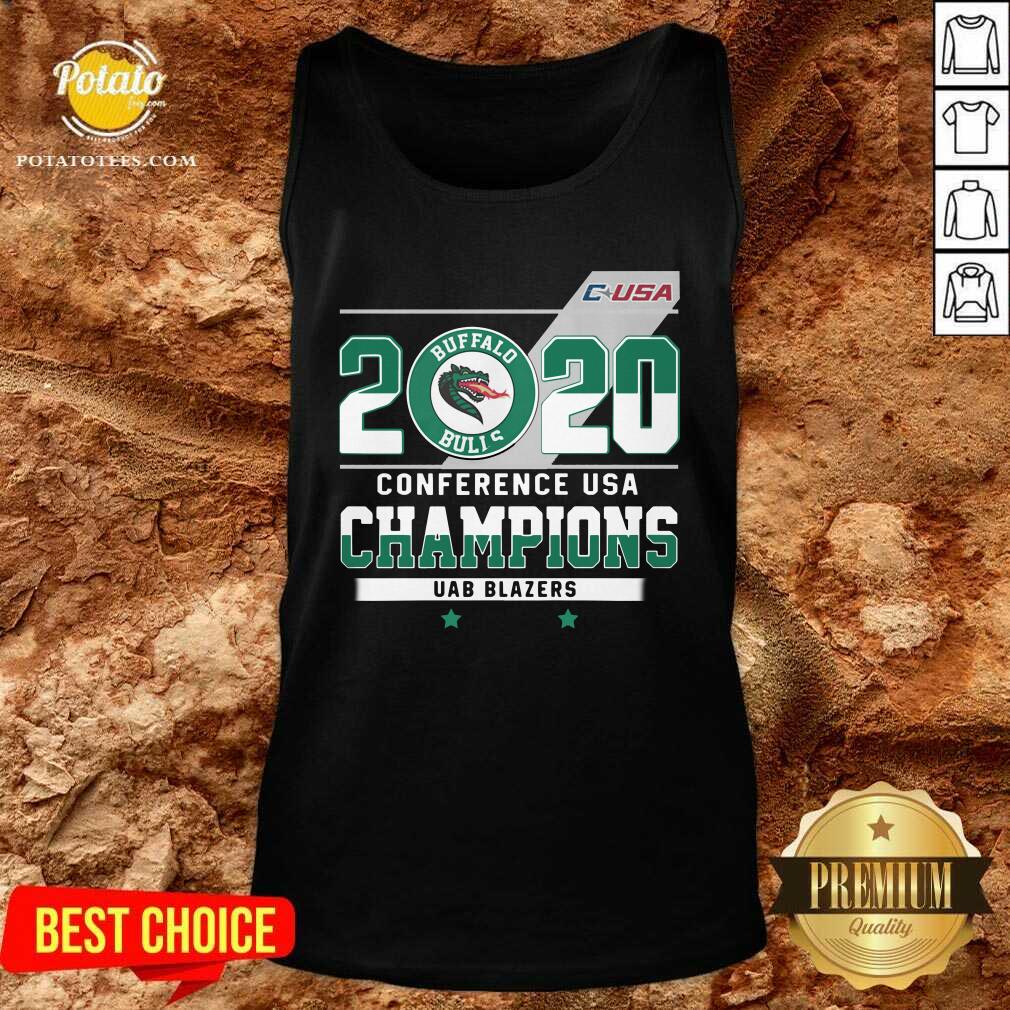 Nice C-USA 2020 Buffalo Bulls Conference USA Champions UAB Blazers Shirt