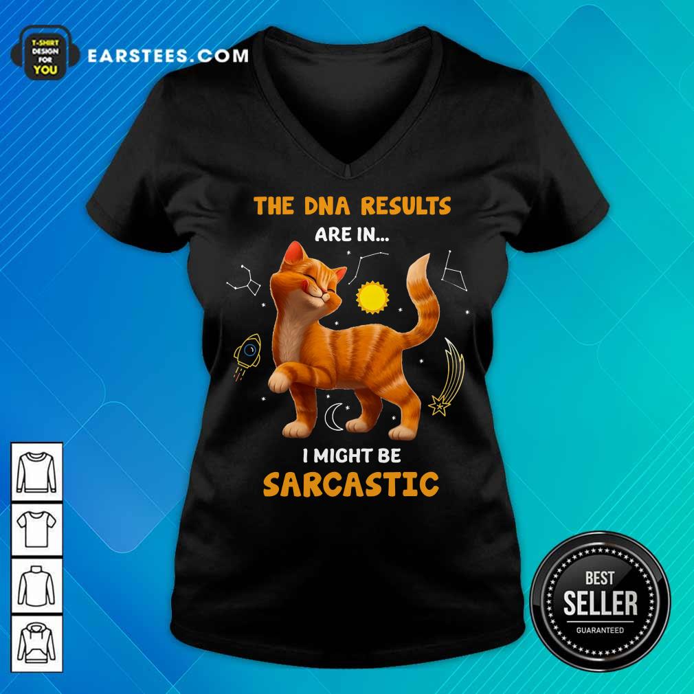 Nice Cat The DNA Results Be Sarcastic Shirt