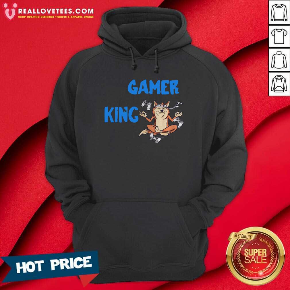 Nice Gamer King Console Gaming PC Computer Video Games Shirt