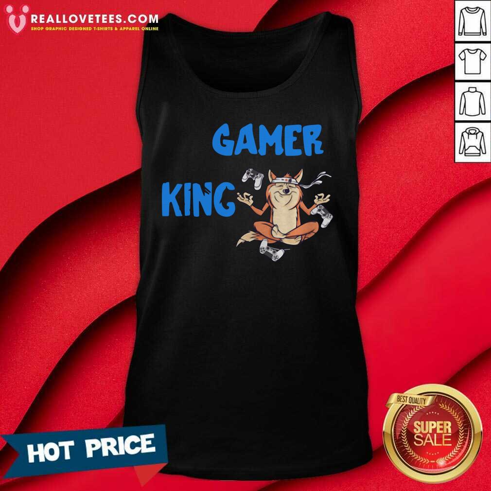 Nice Gamer King Console Gaming PC Computer Video Games Shirt