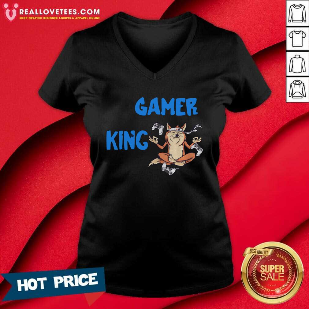 Nice Gamer King Console Gaming PC Computer Video Games Shirt