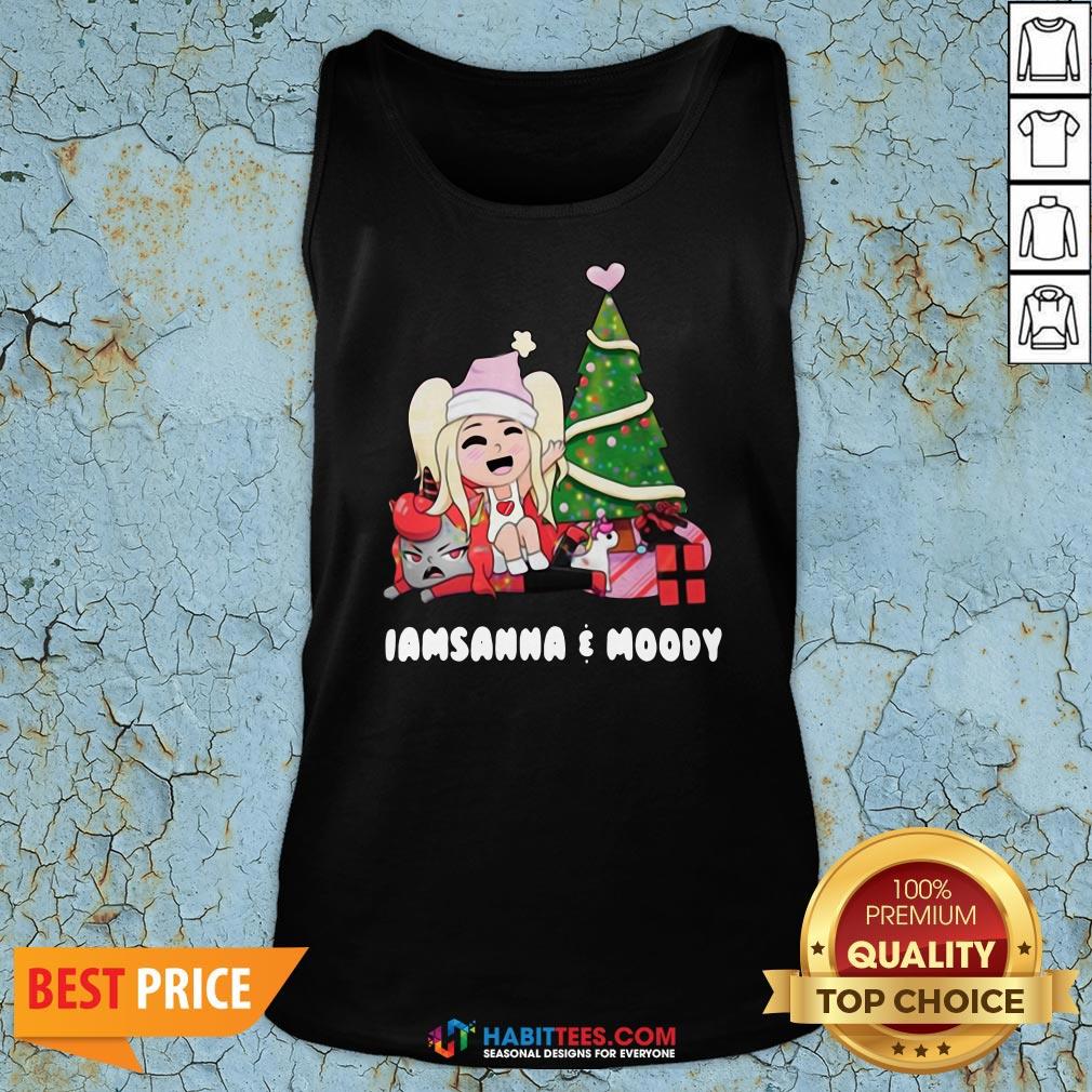 Nice Girl And Gift Under Christmas Tree I Am Sanna Moody Shirt