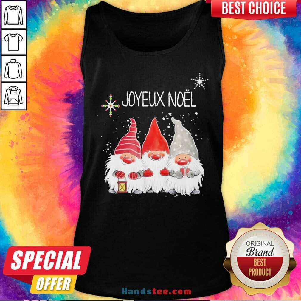 Nice Gnomes Joyeux Noel Merry Christmas Shirt